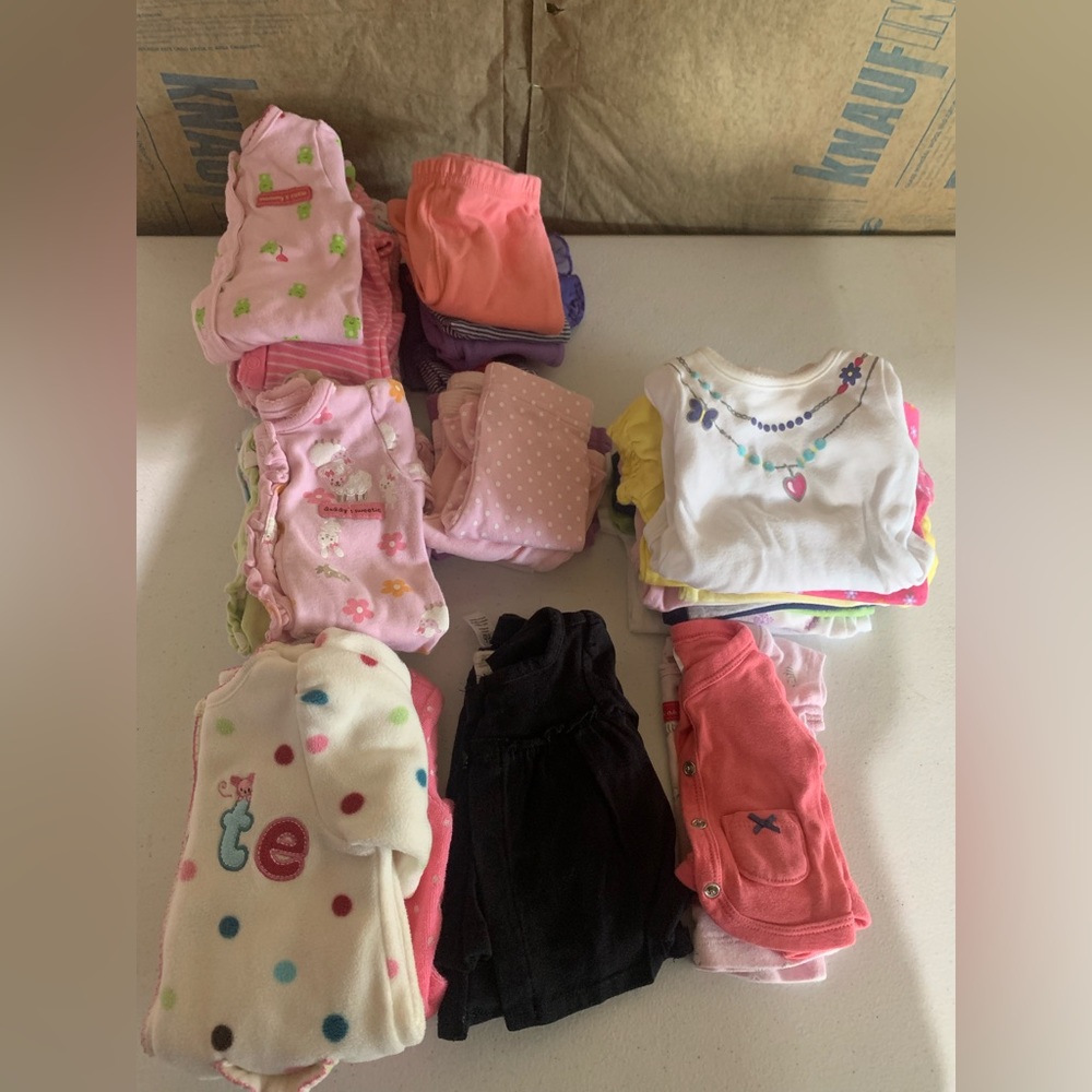Baby girl newborn lot